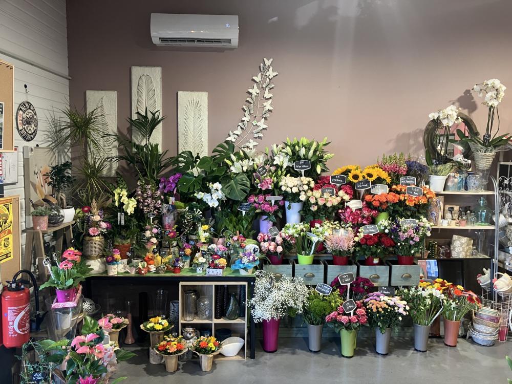 fleuriste près de Saint Léon sur l'Isle
