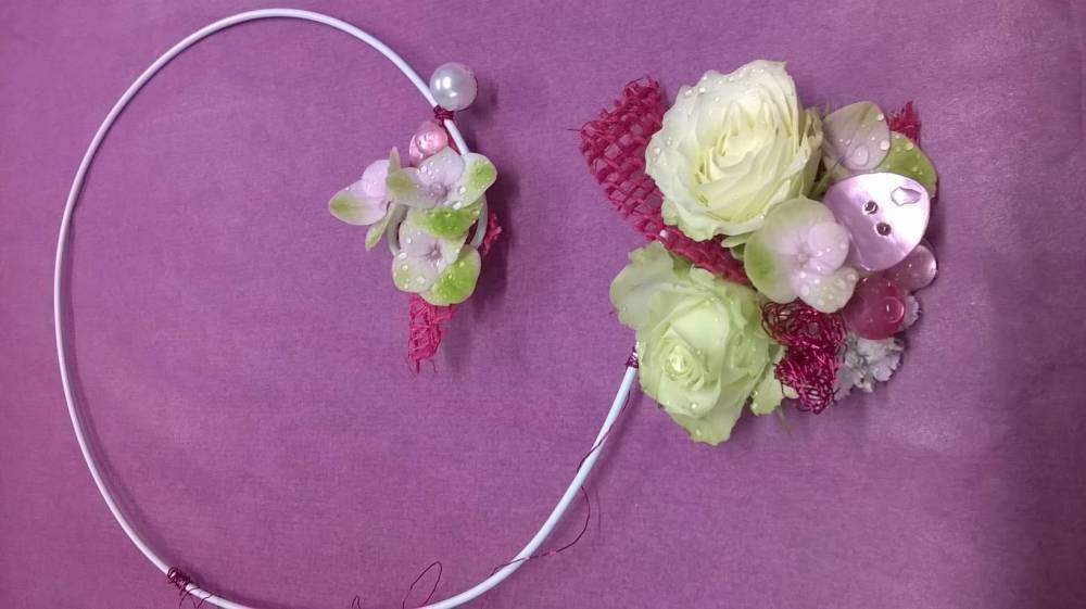 collier floral