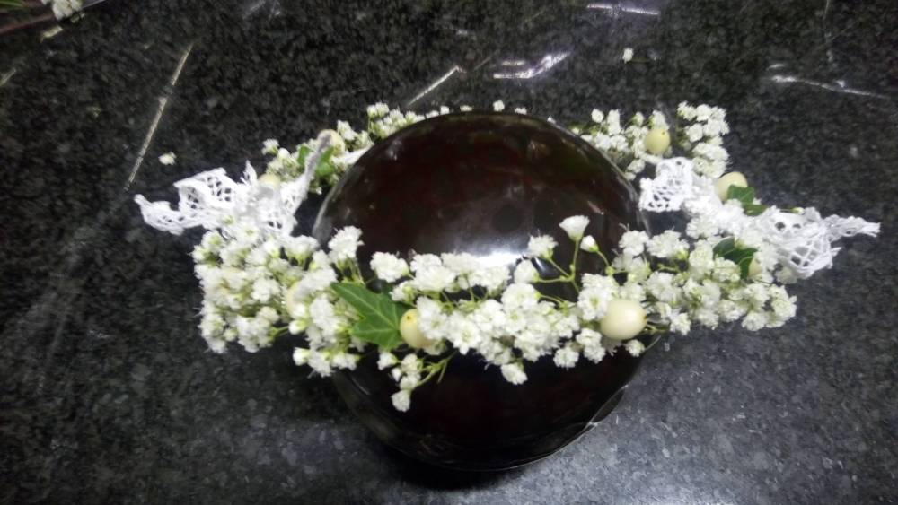 couronne de fleurs tête