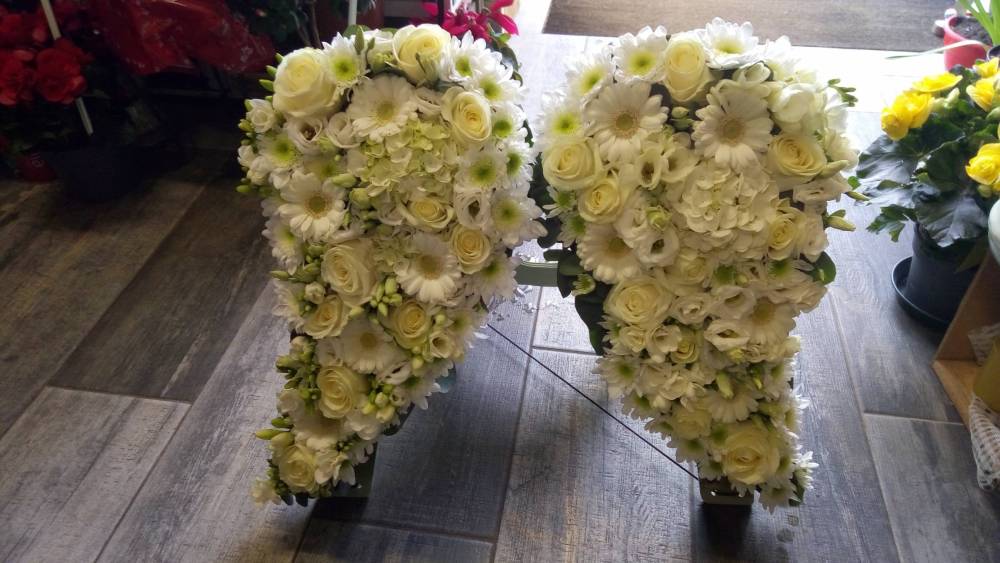 ailes d'ange florales