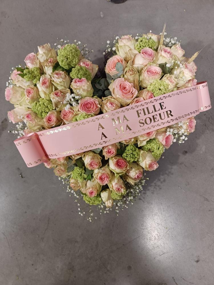 Bouquet - décès coeur petit 2